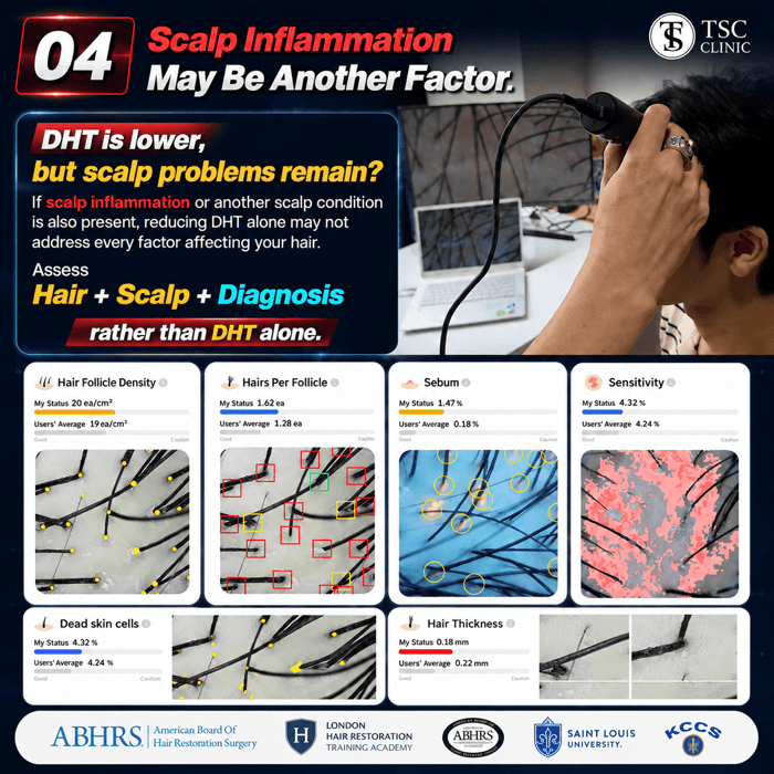 Scalp Inflammation May Be Another Factor.