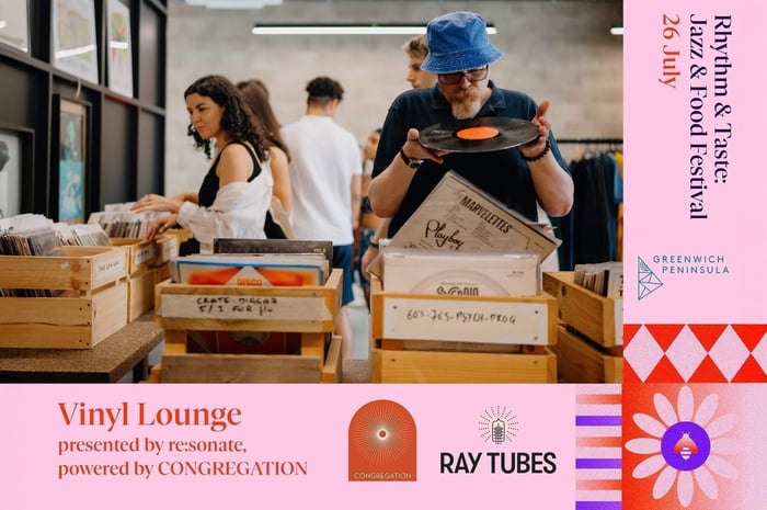 Experience Ray Tubes at London's Rhythm & Taste Festival