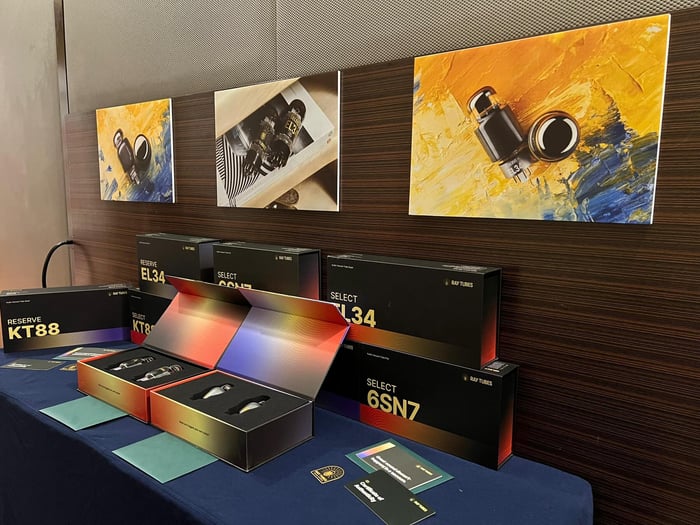 Ray Tubes at the WAVE AV Experience 2025 in Kuala Lumpur, Malaysia