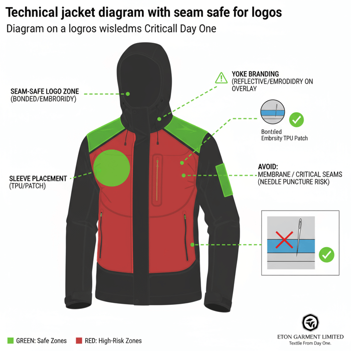 OEM workflow diagram showing steps from artwork and strike-offs to lab tests, PP sample, bulk QC, and shipment