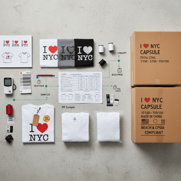 Roadmap from concept lock to compliant delivery with buffers and approvals