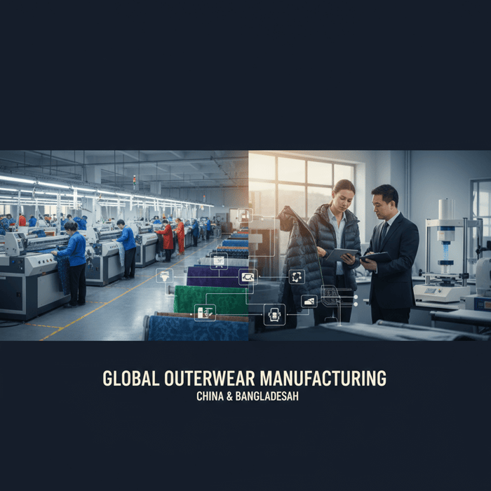 Clothing Brand Vendors: A US/EU Guide to Choosing a China Clothing Manufacturer for High-Quality Outerwear