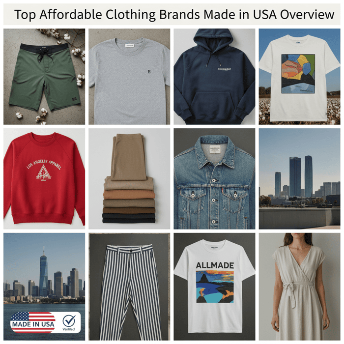 Affordable Clothing Brands Made in USA: Insights for Fashion Brands from a China Clothing Manufacturer