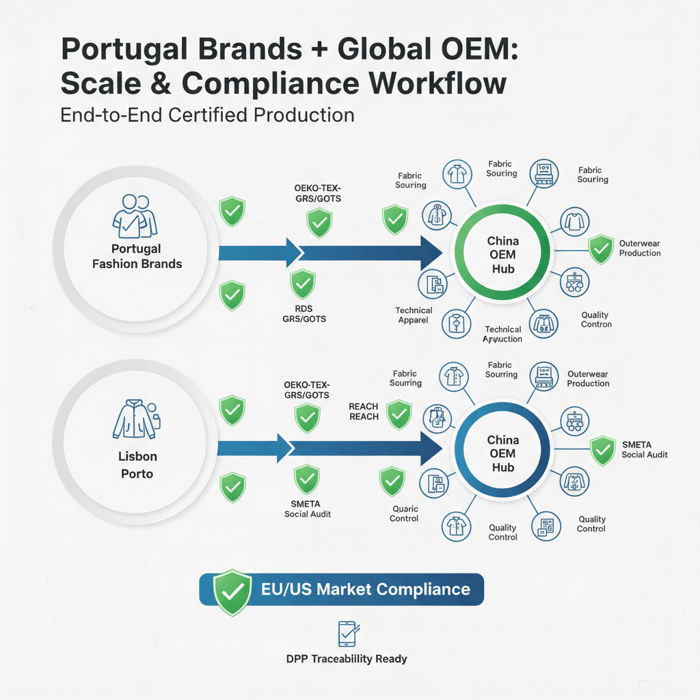 Portugal Fashion Brands: How Leading Labels Partner with a China Clothing Manufacturer