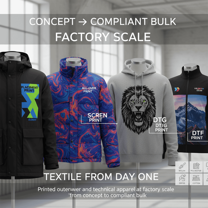 Clothing with Prints: The China Clothing Manufacturer’s Guide for Fashion Brands