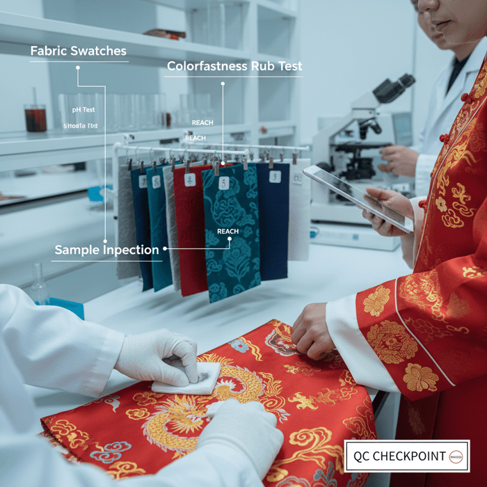 Checklist visual showing retail benchmarking inputs and OEM readiness outputs