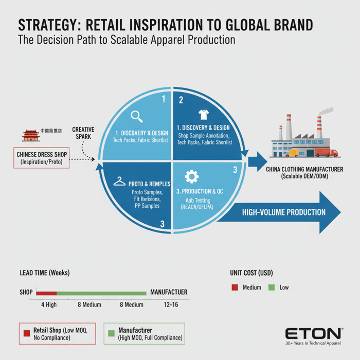 Seasonality chart for qipao/hanfu search interest