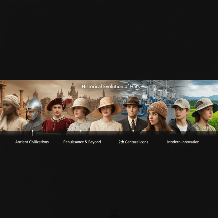 Evolution of hats from ancient to modern times