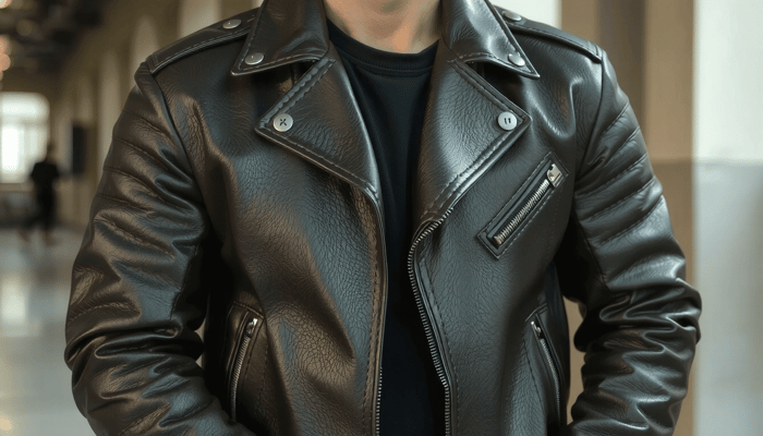 what to wear with leather biker jacket