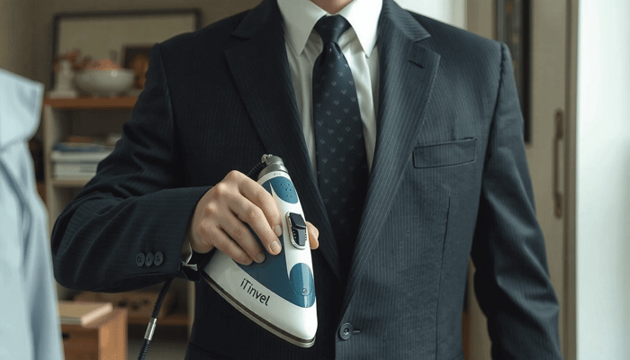 can you iron a suit jacket