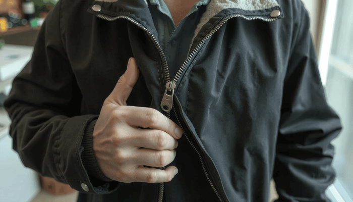 how to fix a zipper on a jacket