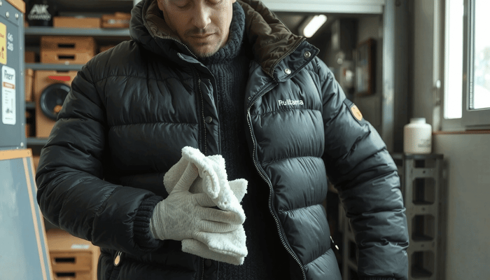 how to clean down jacket