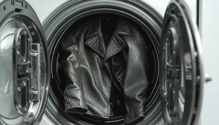 how to wash leather jacket in washing machine