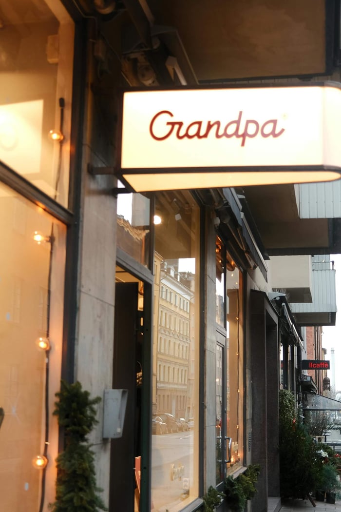 Cozy storefront in Stockholm's Södermalm district, showcasing a warm, inviting atmosphere.