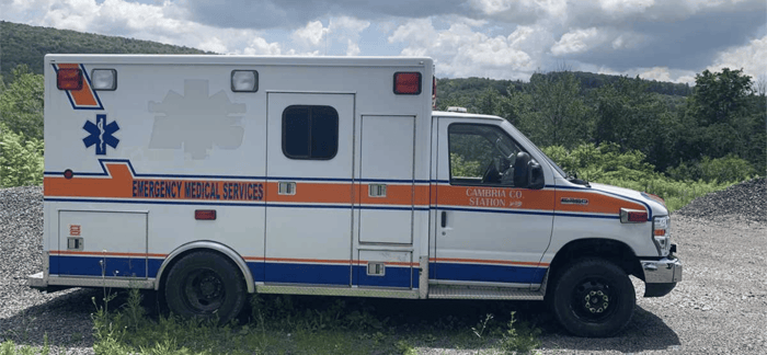Ambulance exterior 1