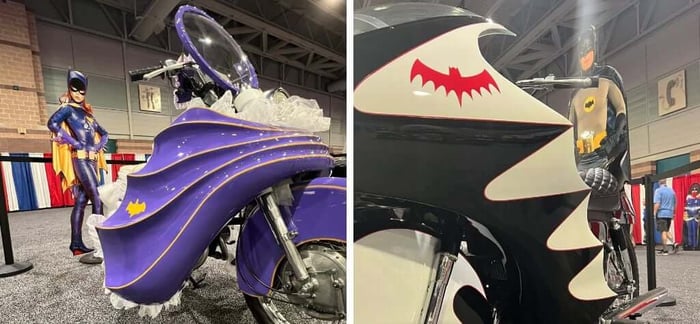 There are some unique vehicles on display at the Police Security Expo.