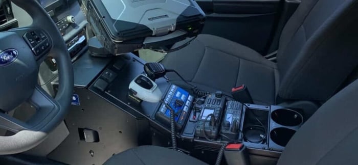 Work in progress police car image 4