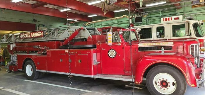 New Hampshire Government Auctions - 1960 Maxim Ladder Truck