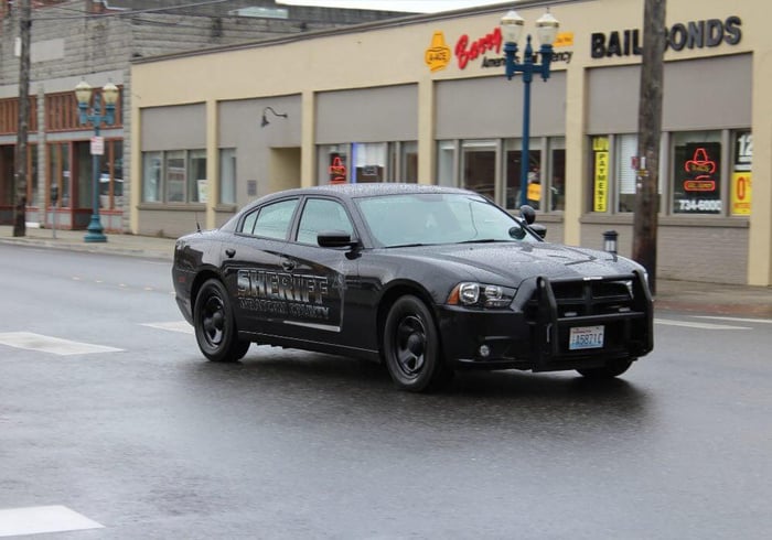 Dodge Charge Police Car - sheriff vehicle
