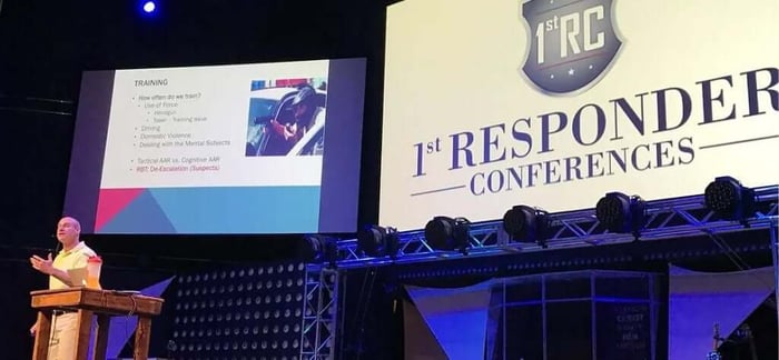 The 1st Responders Conference hosts different keynote speakers.