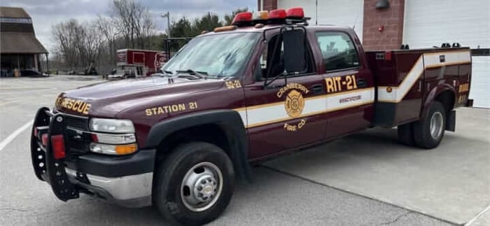Ken's converted fire truck