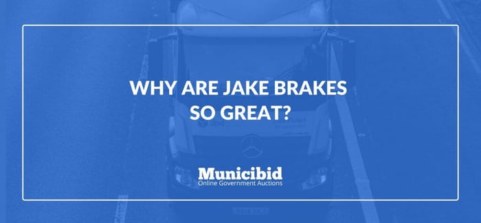 Jake Brakes - truck driving