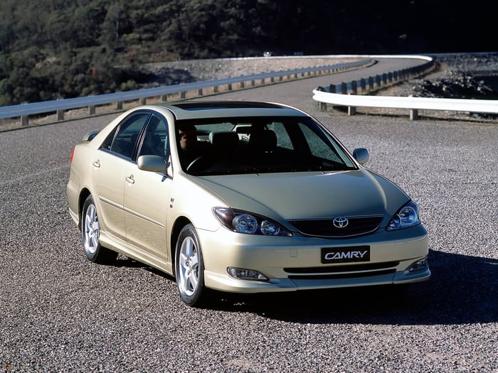 2002 Toyota Camry car, one of the years with significant issues.