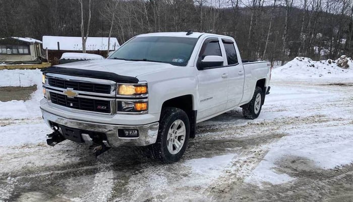 2015 Chevrolet Silverado 1500 Z71 Double Cab Pickup Truck with standard features for sale on Municibid, Otto Township.