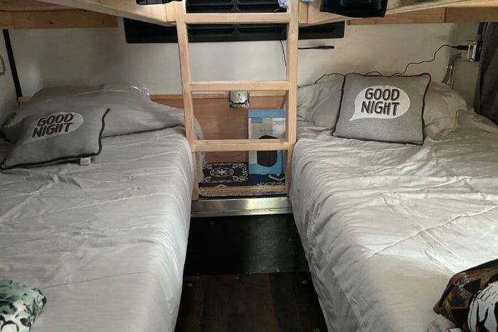 Gillig city bus beds (after)