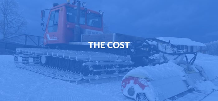 Leasing versus Buying Heavy Equipment - snow tractor image