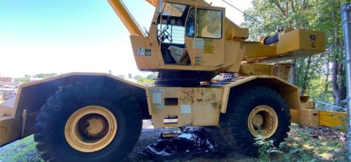New Hampshire Government Auctions - 1989 Grove Crane RT 760