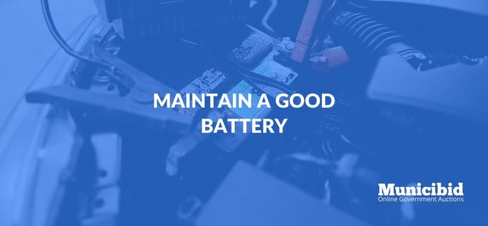 Car Maintenance Checklist - vehicle battery