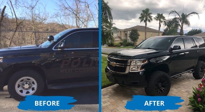 Contest Winner Eastlack - before/after converted vehicle