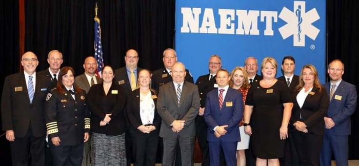 The 2021 Board of Directors at NAEMT.