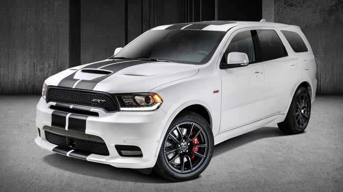 2018 Dodge Durango with 3.6-liter V6 engine, a standout among competitors.