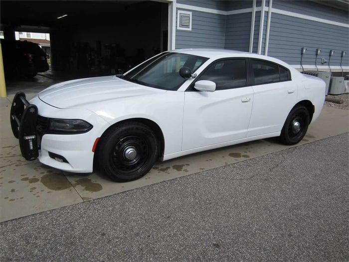 2017 Dodge Charger Police Car, for sale on Municibid, Walkerton Police Department.