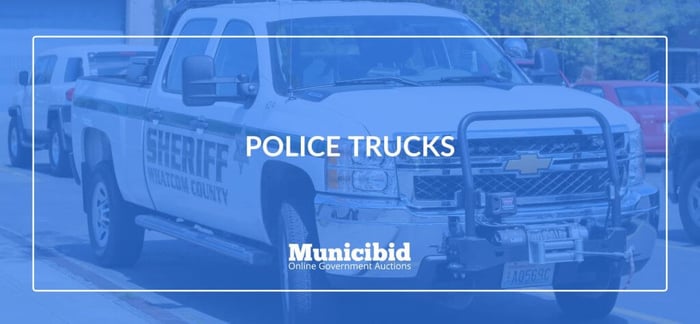 Types of Trucks - Police Trucks