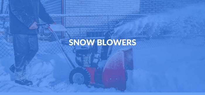 Snow Removal - snow blowers