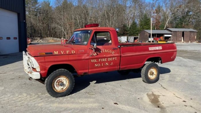 New Jersey Government Auctions - 1969 250 Ford Pickup Truck