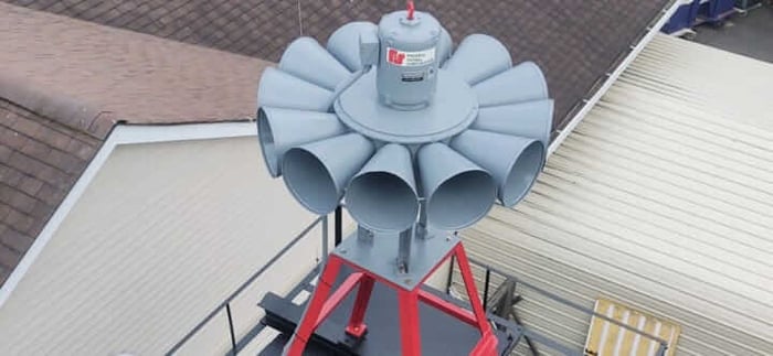 Siren from above