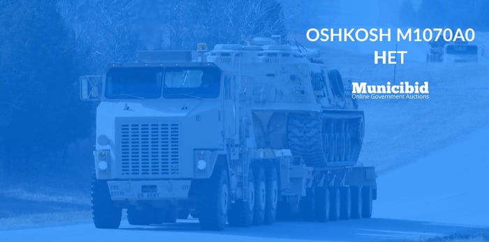 Military Trucks - Oshkosh M14070A0 HET
