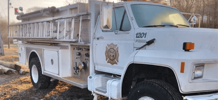 1987 F8000 Firetruck Custom Car