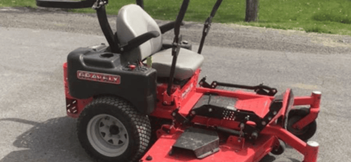 New York Government Auctions - Zero Turn Mower