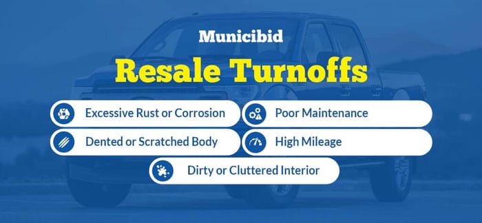 Resale turnoffs infographic