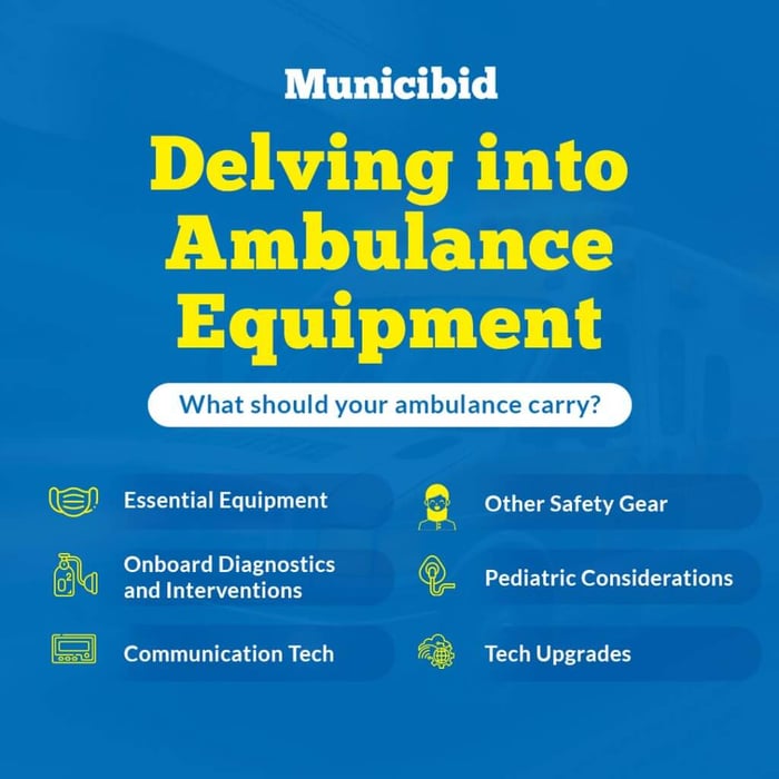 Ambulance Equipment infographic