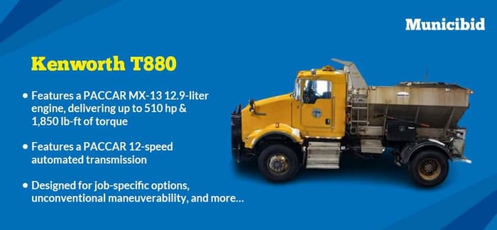 Kenworth T880 infographic
