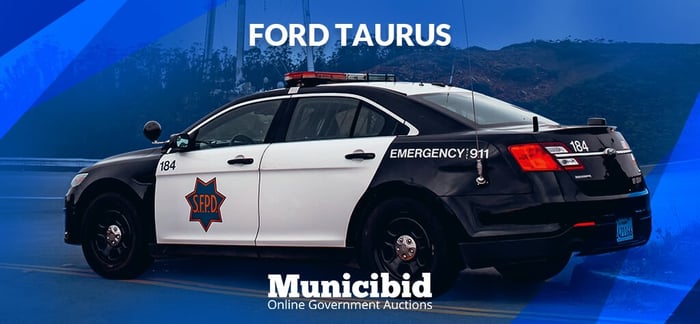 Different Types of Police Cars - Ford Taurus