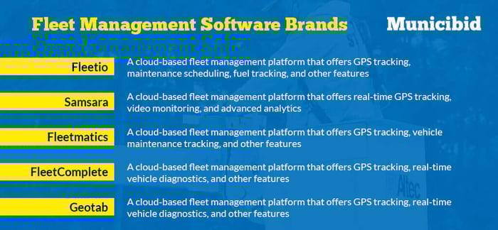 Fleet management software brands