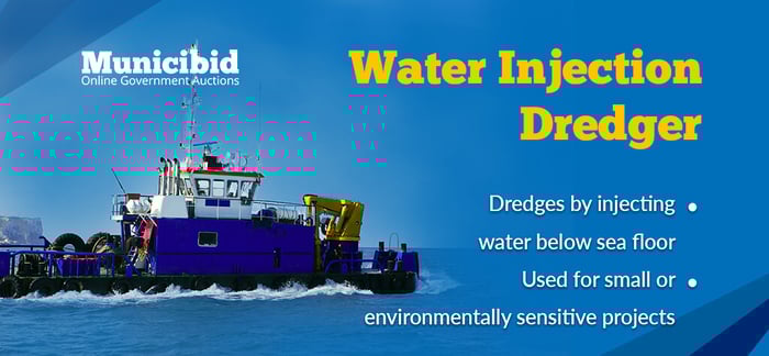water injection dredger infographic