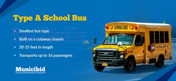 Type A School Bus Infographic